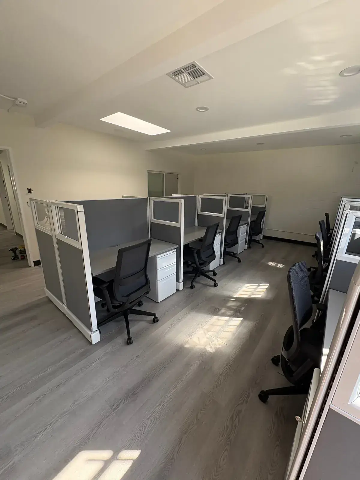Grey Cubicles American Office Furniture