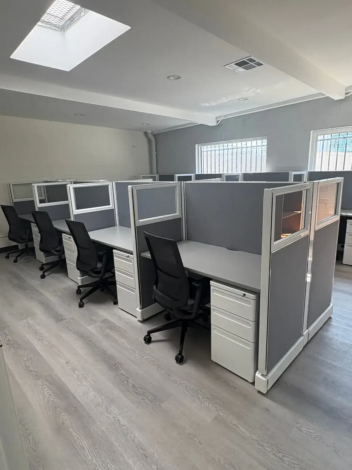 Grey Cubicles American Office Furniture