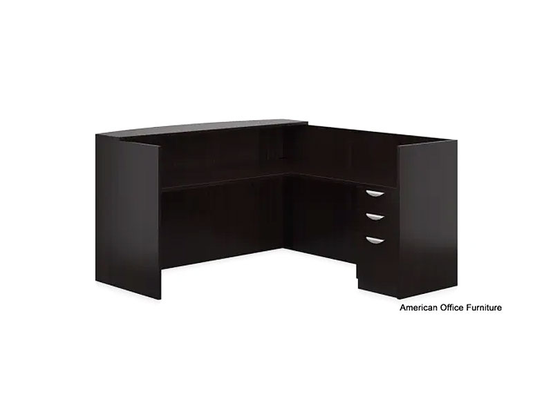 L-Shaped Reception Desk