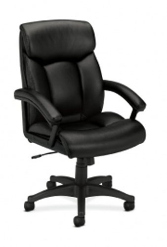Basyx Executive High-Back SofThread Leather Chair LA