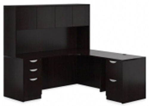 OTG Curved Credenza, Pedestal & Hutch Desk Los Angeles