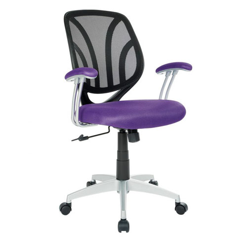 OSP Work Smart Office Chair in Purple