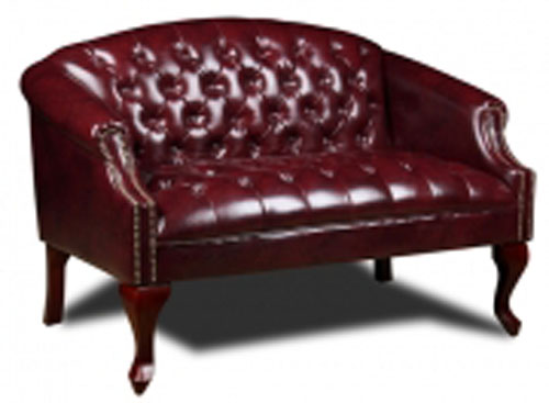 Traditional Oxblood Loveseat BR99802 Aliso Viejo, CA