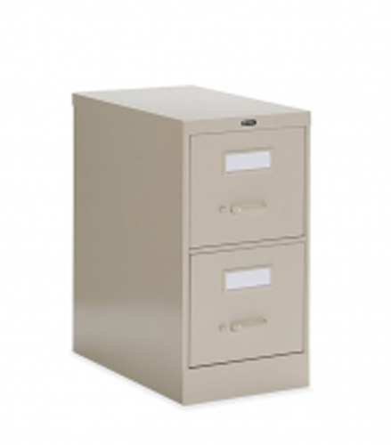 2500 Series New Black Vertical File-Letter Cabinet