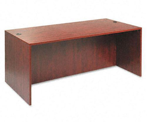 Global Fully Laminated Executive Desk Shell Irvine