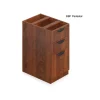 Triple-Drawer BBF File Pedestals OTG Mahogany
