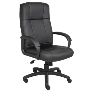 Boss Chair - Black CaressoftPlus High Back Executive Chair