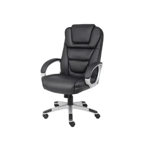 Boss Chair - Black LeatherPlus High Back Executive Chair