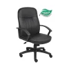 Boss Chair - Black Budget LeatherPlus High Back Executive Chair