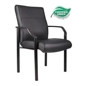 Boss Chair - Black LeatherPlus Guest Chairs