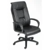 Boss Chair - Black LeatherPlus High Back Executive Chair B7601