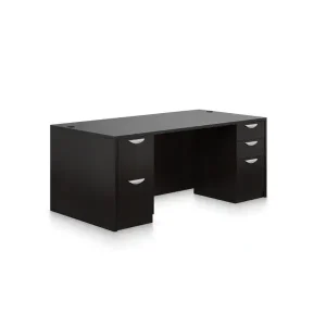 Executive Desk with BBF and FF pedestals