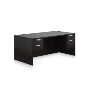 Executive Desk with BF hanging pedestals