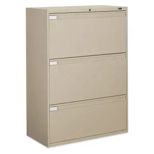 Global 9336P Series 3 Drawer Lateral File 36" Wide