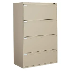 Global 9336P Series 4 Drawer Lateral File 36" Wide