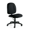 Global OTG - Black Armless Tilter Task Chair