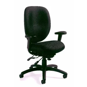 Global OTG - Black Multi-Function Task Chair