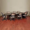 OSP - EXP Racetrack Conference Table with Grommets
