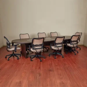 OSP - EXP Racetrack Conference Table with Grommets
