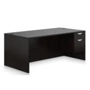 New Global OTG 66” Laminated Hanging Pedestal Desk