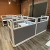New Glass Top Stylsh Cubicles with Custom Sizes