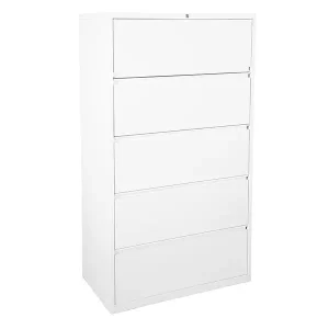 OSP LF536 5 Drawer Lateral File 36″ Wide