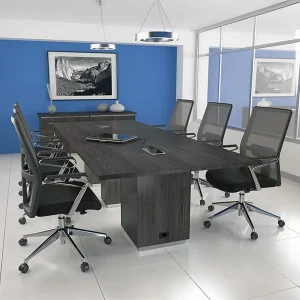 OSP Rectangular Conference Table 10′ x 4′ with Powered Grommets