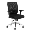 Black Fabric Mesh Back Seat Executive Chair