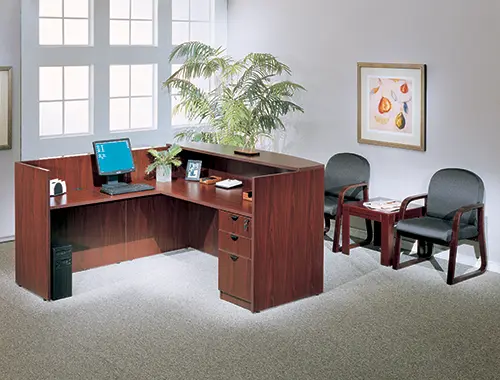 Reception & Lobby Furniture Desk Chairs, Desks, Tables