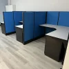 Customizable 5x5 Refurbished Telemarketing Cubicles
