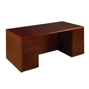 Sonoma Executive Desk with BBF and FF Pedestals